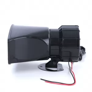 Boat speakers with built-in US police siren and intercom function