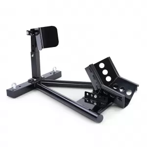 Motorcycle stand assembly stand with rocker adjustable up to 680 kg black