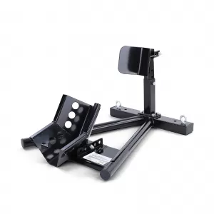 Motorcycle stand assembly stand with rocker adjustable up to 680 kg black