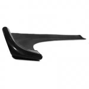 Flexible spoiler lip with end caps – Universal front/rear – Black 145x2cm