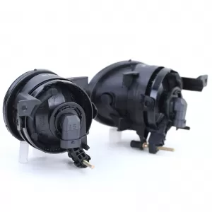 Clear Glass Fog Light Set Black Smoke for VW Golf 6 VI + Golf 6 V Cabriolet