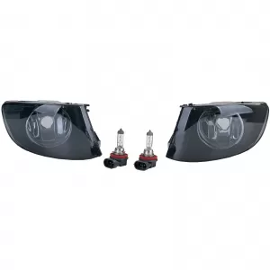 Clear glass fog lights black smoke fits for 3 Series BMW E92 E93 coupe convertible