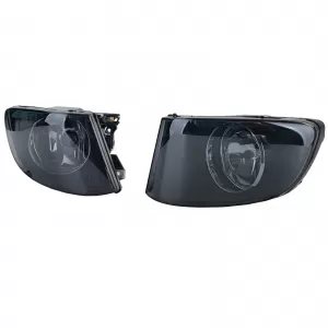 Clear glass fog lights black smoke fits for 3 Series BMW E92 E93 coupe convertible