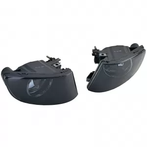 Clear glass fog lights black smoke fits for 3 Series BMW E92 E93 coupe convertible