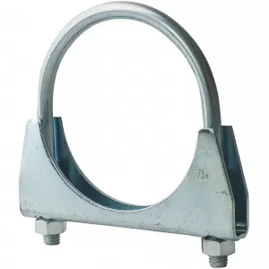 75mm exhaust clamps U-bolt clamp pipe clamp universal set of 4