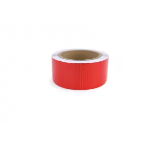 Signal tape marking tape barrier tape self-adhesive reflective red 100m