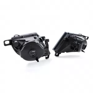 Clear Glass Fog Light Set Black Smoke for BMW E60 E61 LCI Facelift 07-10