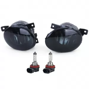 Fog light set black for VW T5 Bus Transporter Multivan Facelift 09-15