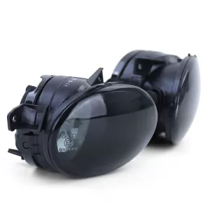Fog light set black for VW T5 Bus Transporter Multivan Facelift 09-15