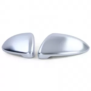 Mirror caps silver matte for replacement for VW Golf 7 VII 5G1 sedan from 12