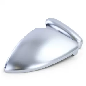 Mirror caps silver matte for replacement for VW Golf 7 VII 5G1 sedan from 12