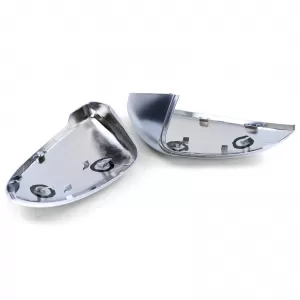 Mirror caps silver matte for replacement for VW Golf 7 VII 5G1 sedan from 12