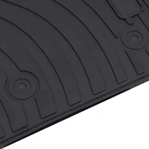 Car Rubber Floor Mats Black Premium Set for Range Rover Sport L494 2013-2017-image-6191245