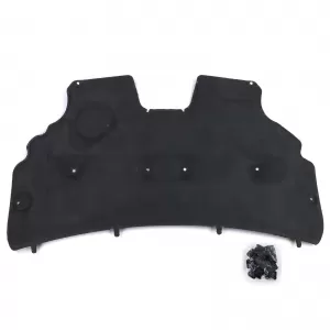 Bonnet insulation mat with clips for Ford Fiesta 6 pre-facelift 08-12