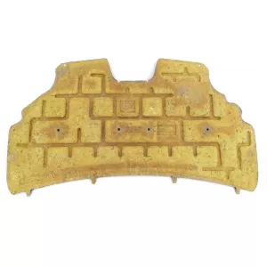 Bonnet insulation mat with clips for Ford Fiesta 6 pre-facelift 08-12