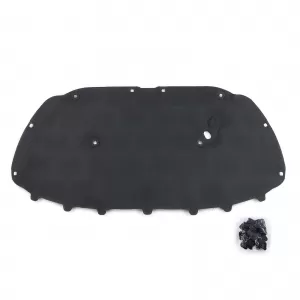 Bonnet insulation mat with clips for VW Polo 6R 09-14