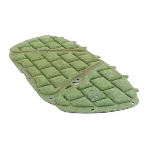 Bonnet insulation mat with clips for VW Polo 6R 09-14