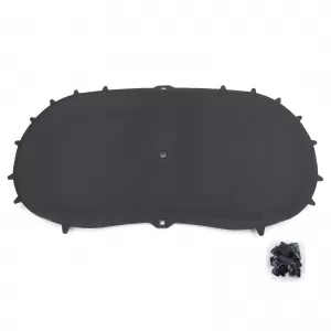 Bonnet insulation mat with clips for VW Tiguan 5N 11—18