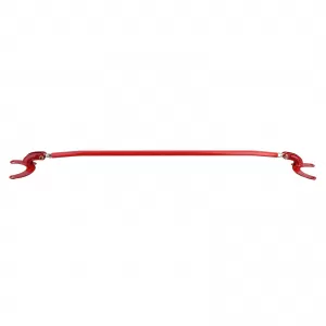 Bară de suspensie ajustabilă din aluminiu roșie pentru față, potrivită pentru Peugeot 206 + CC SW 98-08-image-6191306