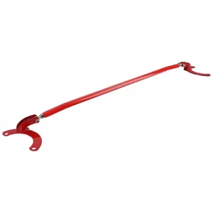 Bară de suspensie ajustabilă din aluminiu roșie pentru față, potrivită pentru Peugeot 206 + CC SW 98-08-image-6191307