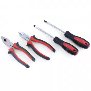 On-board tool side cutter combination pliers screwdriver Phillips slotted 4-piece-image-6191319