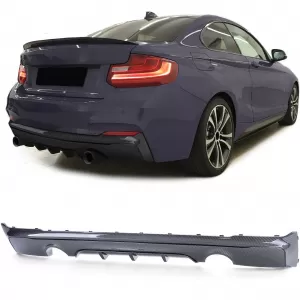 image-79-Performance diffúzor karbon megjelenésű BMW 2-es F22 F23 M235i 240i modellekhez