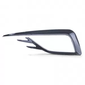 Fog light surrounds grille carbon look gloss for VW Golf 7 17-20