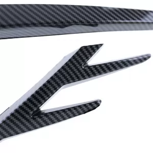 Fog light surrounds grille carbon look gloss for VW Golf 7 17-20