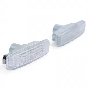 Side indicators white pair suitable for BMW 5 Series E39 Sedan Touring 95-03