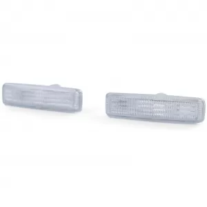 Side indicators white pair suitable for BMW 5 Series E39 Sedan Touring 95-03