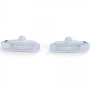 Side indicators white pair suitable for BMW 5 Series E39 Sedan Touring 95-03