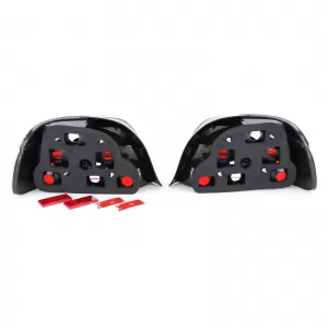 Clear glass tail lights red white crystal for 5 Series BMW E39 sedan 95-00