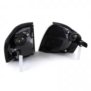 Clear glass indicators chrome suitable for Mercedes W202 C-Class 93-00