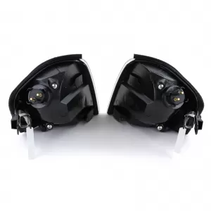 Clear glass indicators chrome suitable for Mercedes W202 C-Class 93-00