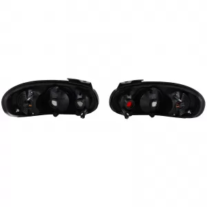 Fari posteriori LED vetro chiaro cromo fumé adatti per Mazda MX-5 NB NBFL 1998-2005-image-6191459