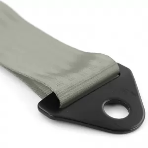 Tenzo-R Sport Harness Belt Safety Belt 3 Point Grey with E Mark