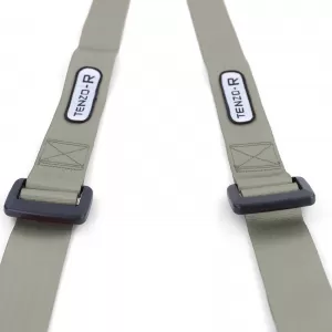 Tenzo-R Sport Harness Belt Safety Belt 3 Point Grey with E Mark
