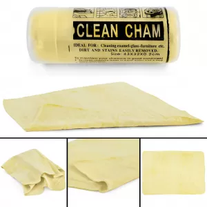 Car Vehicle Cleaning Cloth Microfiber Cloth Dry Polishing Cloth Yellow 43x33cm