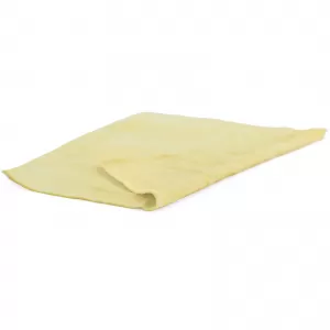 Car Vehicle Cleaning Cloth Microfiber Cloth Dry Polishing Cloth Yellow 43x33cm