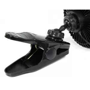 12-volt fan for car 15cm for cigarette lighter with clamp base