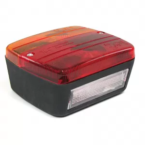 Tail lights set lighting trailer caravan universal with E-mark