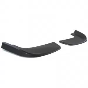 Front spoiler flaps cup wings flat universal black performance 2-image-6191594