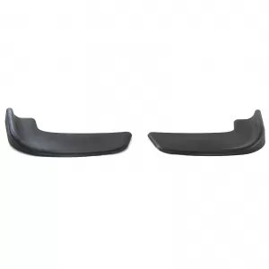 Front spoiler flaps cup wings flat universal black performance 2-image-6191595