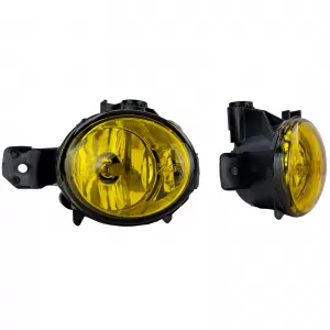 Clear glass fog light set yellow for 1 Series BMW E81 E82 E87 E88 X3 E83 X5 E70