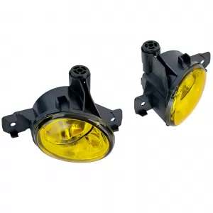 Clear glass fog light set yellow for 1 Series BMW E81 E82 E87 E88 X3 E83 X5 E70