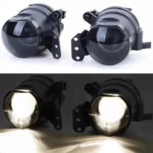 Projector fog lights with lens smoke fit for BMW E46 Coupe Convertible 03-06