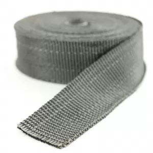 Auspuff Hitzeschutzband Thermoband Titan bis 900°C  50mmx2mm 10Meter