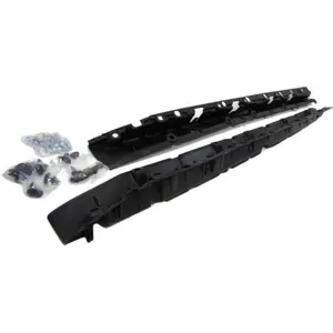 Aluminum running boards side protection OE style with ABE suitable for BMW X6 E71 E72 08-14