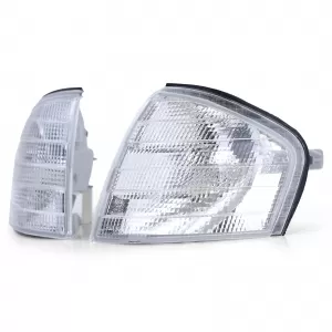 Indicator white pair for Mercedes C-Class W202 sedan S202 estate 93-01