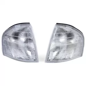 Indicator white pair for Mercedes C-Class W202 sedan S202 estate 93-01